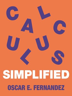 cover image of Calculus Simplified